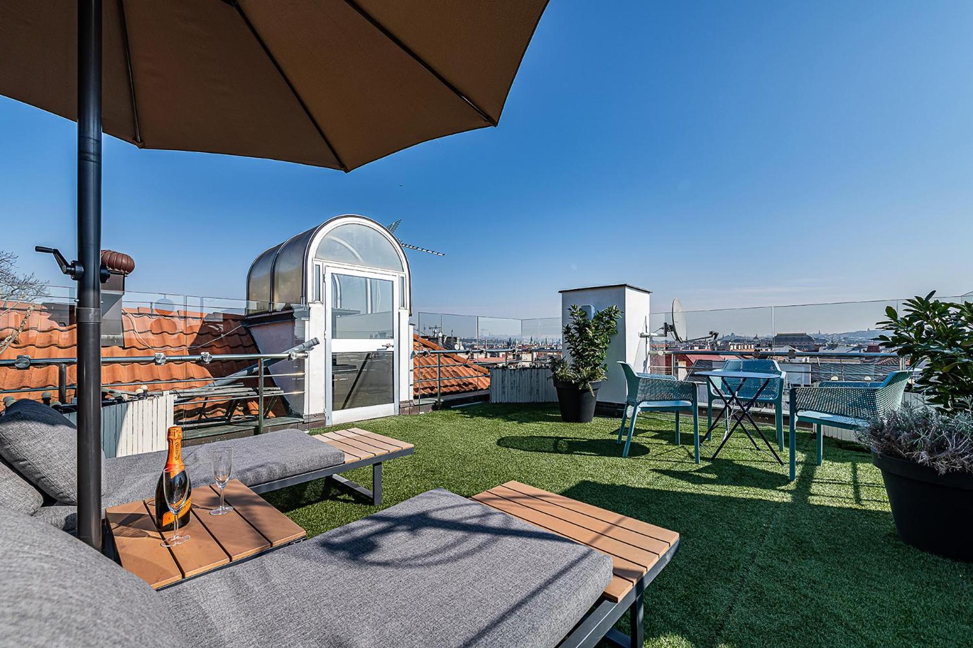 Magic With Terrace Prague